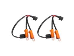 Decodificador De Resistencia De Carga Led H13 De 50 W Y 8 Ω Para Bombillas Led, Eliminador De Fallos
