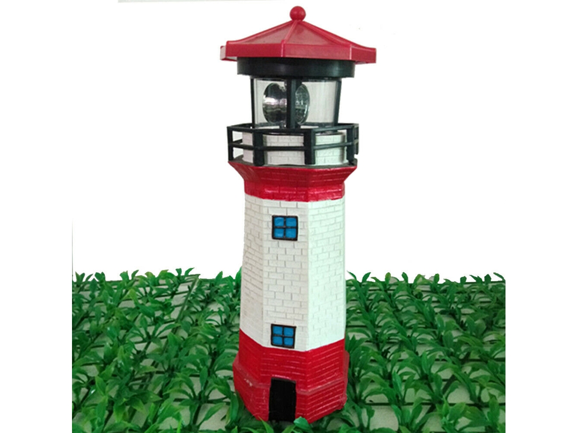 Luz solar LED giratoria para jardín y patio: luz económica para exteriores