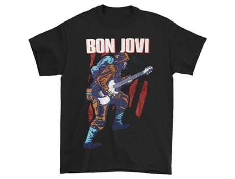 Camiseta ROCKINSTONE Bon Jovi porque podemos hacer la gira 2013 (XXL)