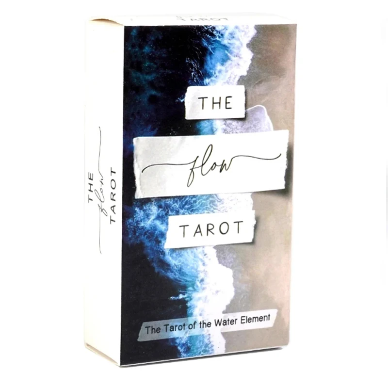 El "flowing Tarot" De 78 Cartas Es Una Baraja De Tarot Del Elemento Agua Basada Íntegramente En Las Diversas Formas De Este Elemento.