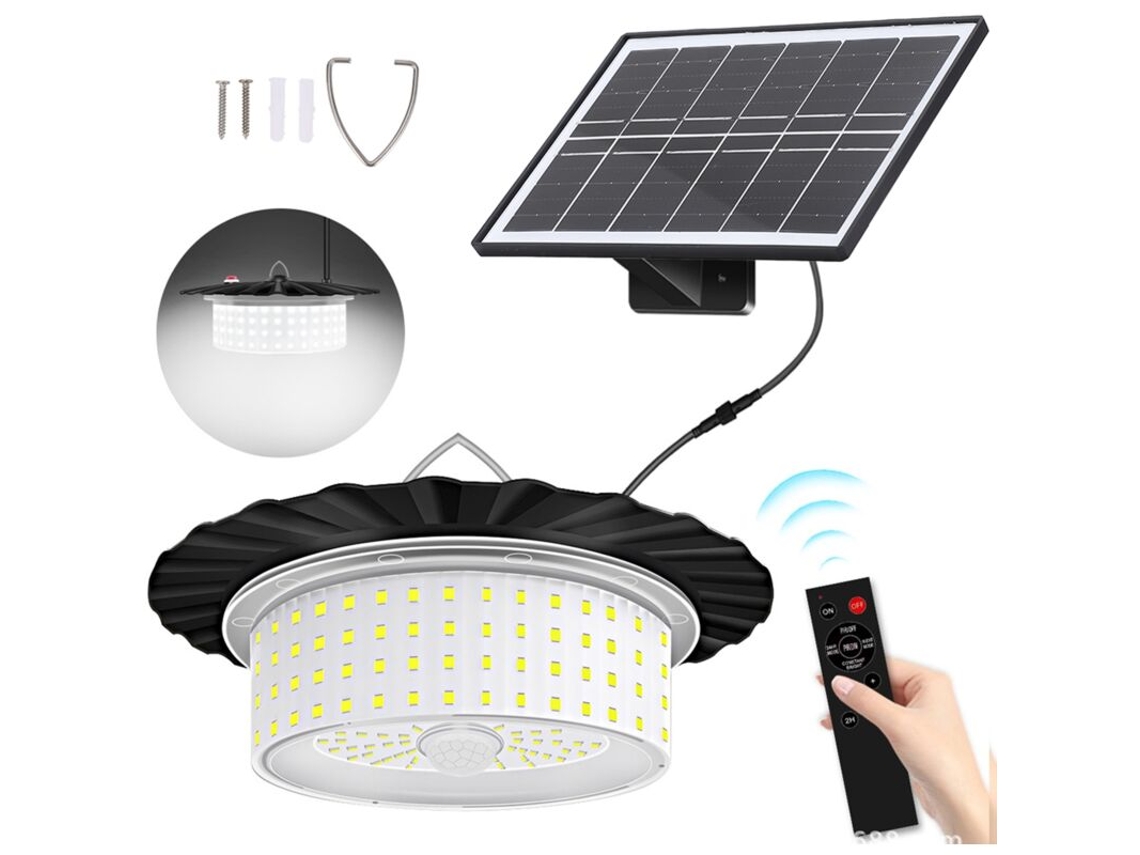 Lámpara Colgante Solar Led Impermeable Con 5 Modos De Iluminación.