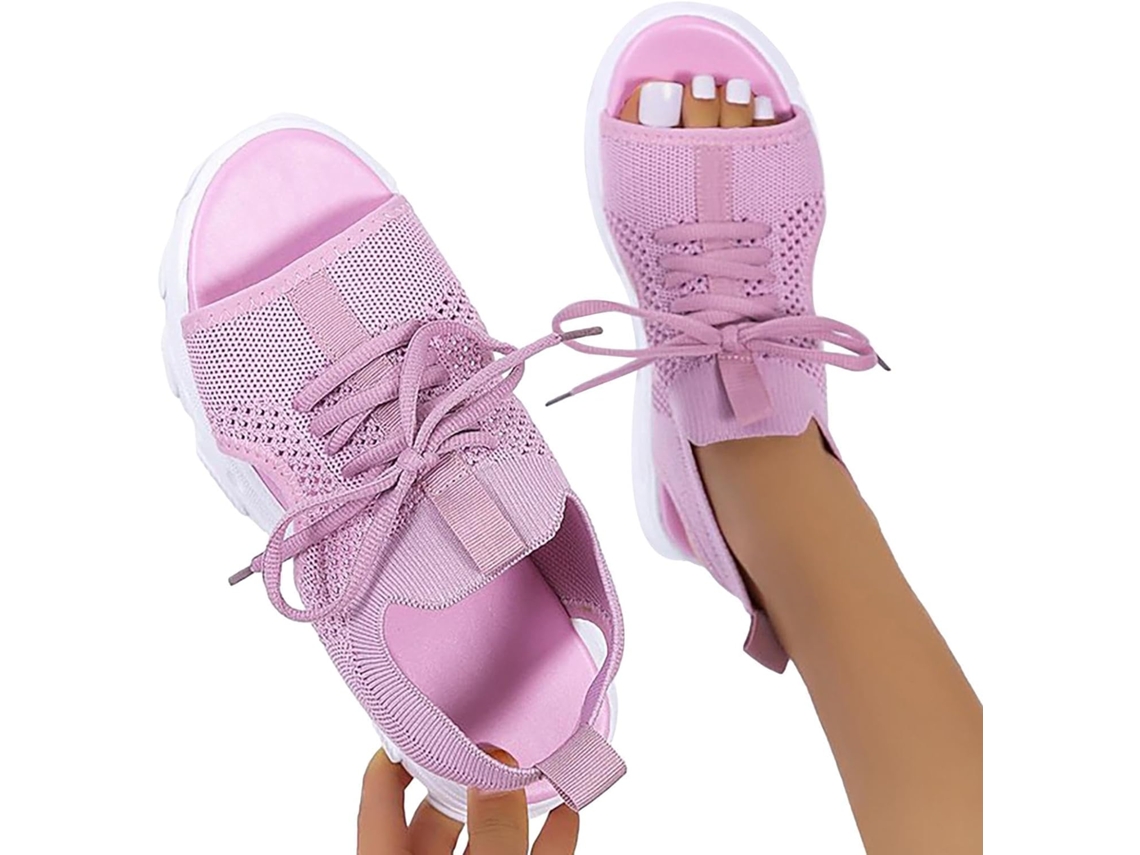 Sandalias Generico Muffin Para Mujer - Zapatos Muffin De Suela Gruesa, Estilo Casual De Verano Sandalias De Verano Para