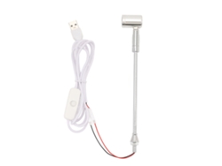 2026-foco Led Pequeño Usb De Aleación De Aluminio Giratorio 180° Ahorro Energético Largo Vida Luz Natural Para Arte Joyería Pintura