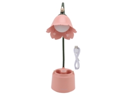 Lámpara De Mesa Usb 5v 3w Con Diseño Flores Y Pájaros, Plegable, Bajo Consumo Protección Ocular, Ide