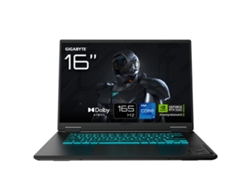 Portátil Gigabyte Gaming A16 Cvhi3pt894sd (Negro, 16 GB de RAM, 1 TB de SSD, Socket UE 16, QWERTY en español, Intel GeForce RTX 5060)