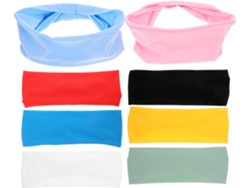 Diademas Para Mujer Ciieeo, 8 Unidades, De Algodón Transpirable Y Absorbente Del Sudor.
