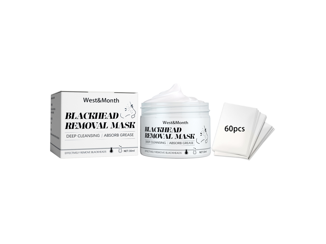 Mascarilla para eliminar puntos negros en la nariz: exfolia, hidrata y limpia la zona T, reduce los poros y trata el acné.