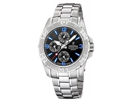 Reloj Hombre FESTINA F20666/1 Negro Plateado