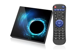 Yizhood H616 - Caja de TV Android con 4 GB de RAM, 32 GB de ROM, 6K, Wifi dual, Bluetooth 5.0, color negro