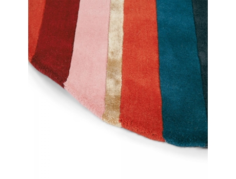 Alfombra TED BACKER Sahara tb round 1a2t (Rosa, red, orange, Azul - 150x150 rondcm)
