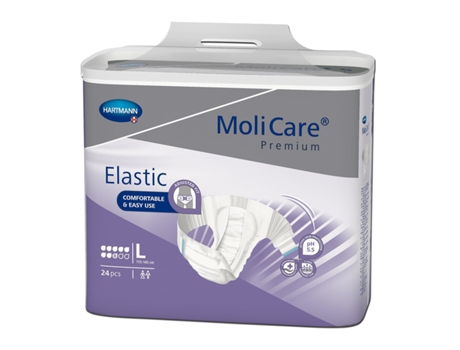 Fraldas Molicare Premium Elastic 8G Tam: S (26 Un.)