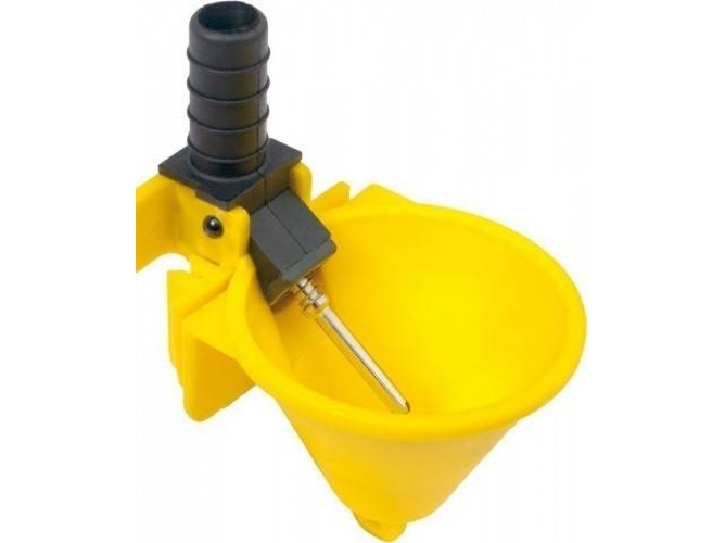 Bebedero para Aves COPELE (Amarillo - 6x5x6cm)