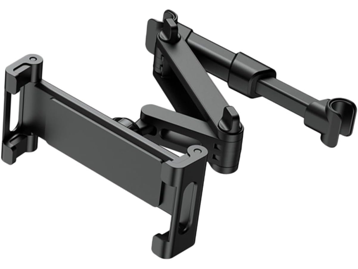 Soporte giratorio para tablet para coche, para el asiento trasero, estable y fácil de instalar para celulares y tablets. Gokoco