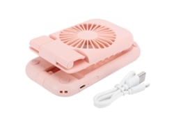 Soporte Para Teléfono Con Ventilador Telescópico Plegable Disipación De Calor Refrigeración Usb Portátil