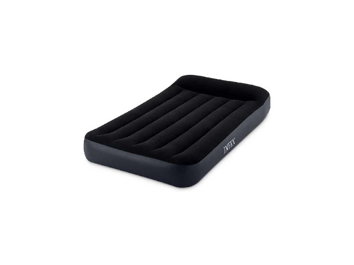 Colchón INTEX individual Pillow Rest Classic (PVC - Azul - 99x191x25 cm)