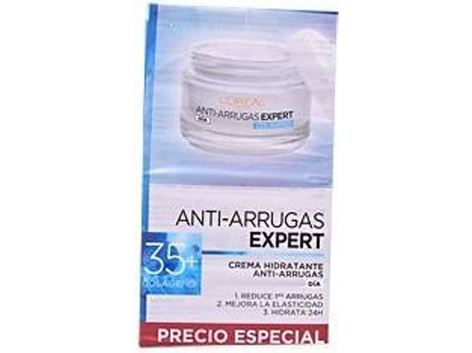 Crema Facial L'ORÉAL Anti-Arrugas Expert Colageno +35 Crema 2 Unidades 50 ml