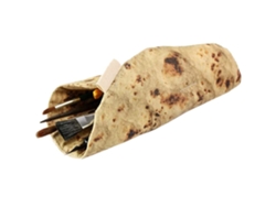 Manta de franela suave con estampado de tortillas, acogedora y cálida para usar todo el año, regalo novedoso único con temática gastronómica.