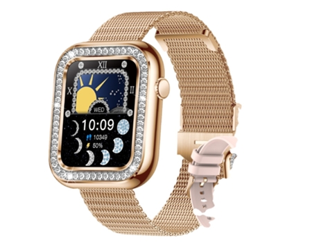 Reloj inteligente para mujer, reloj inteligente deportivo, Monitor de pista, llamada Bluetooth, reloj de marca para mujer para regalo VEANXIN