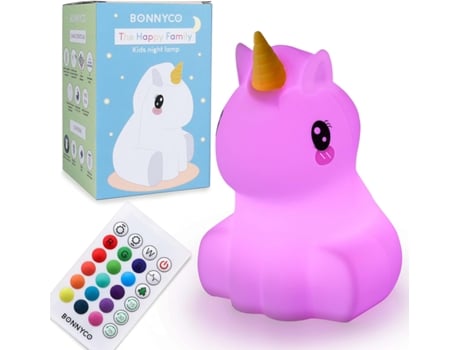 Lámpara de Silicona - Unicornio - Modelo Batería Recargable de Palmas ZMDECQNA