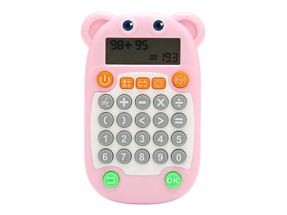 Juguete De Ejercicios Aritméticos Con Pantalla Digital, Indicaciones De Voz, 27 Teclas, Carga Usb C, Máquina De Entrenamiento Aritmético Para Educaci