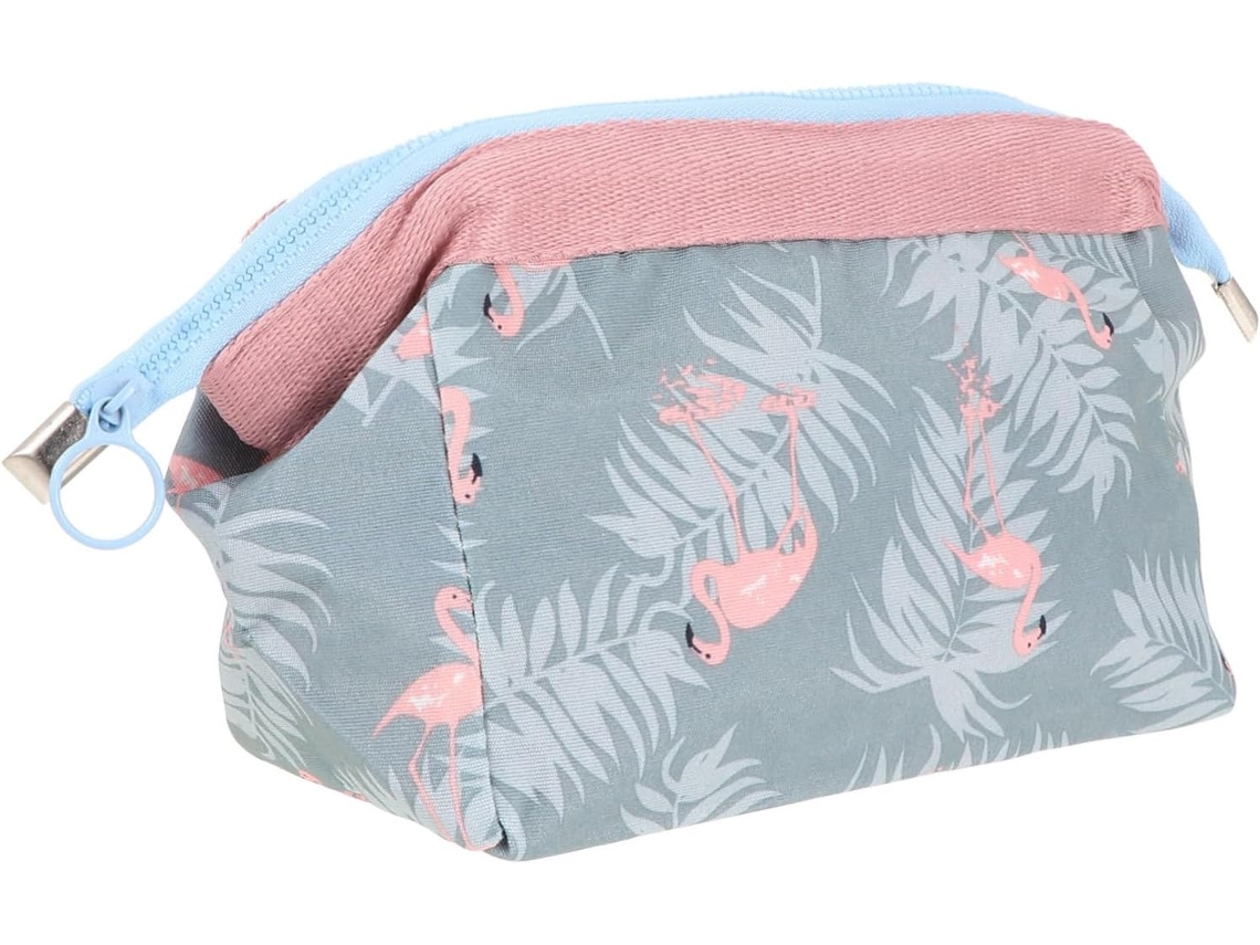 Neceser Impermeable De 2 Piezas Para Maquillaje Y Cosméticos, Ideal Para Viajes, Para Niñas Y Mujeres, Con Cremallera.