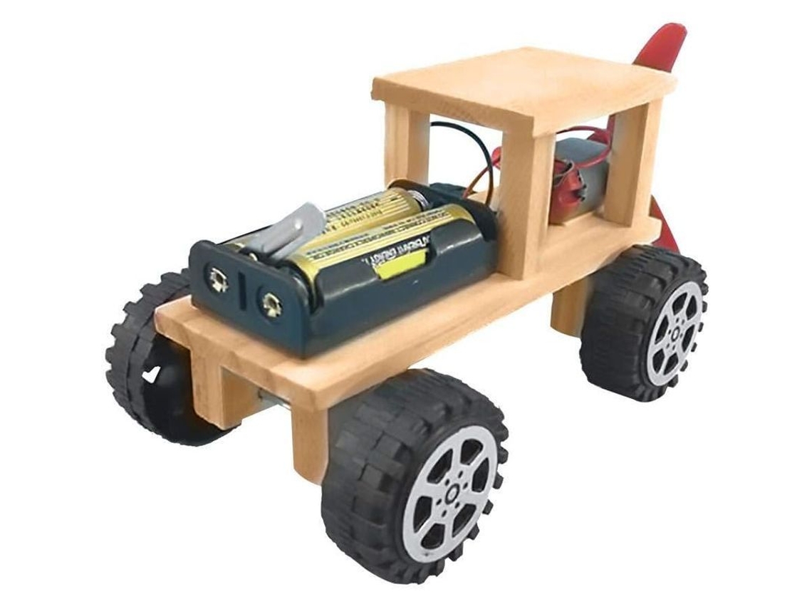 Juguete Científico De Física De Viento Eléctrico De Madera Para Armar Uno Mismo (2025) Para Que Los Niños Aprendan Física.