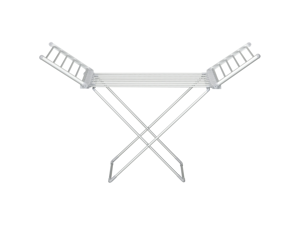 Tendedero de ropa con función de calentamiento, 45-55 °C, plegable, 144 cm x 53 cm (ancho) x 96 cm (alto) Mc Star (c)