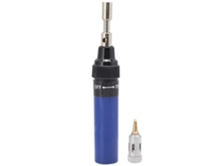 Herramienta De Soldadura Manual Recargable Con Gas Butano Va-100, Azul Oscuro, 8 Ml.