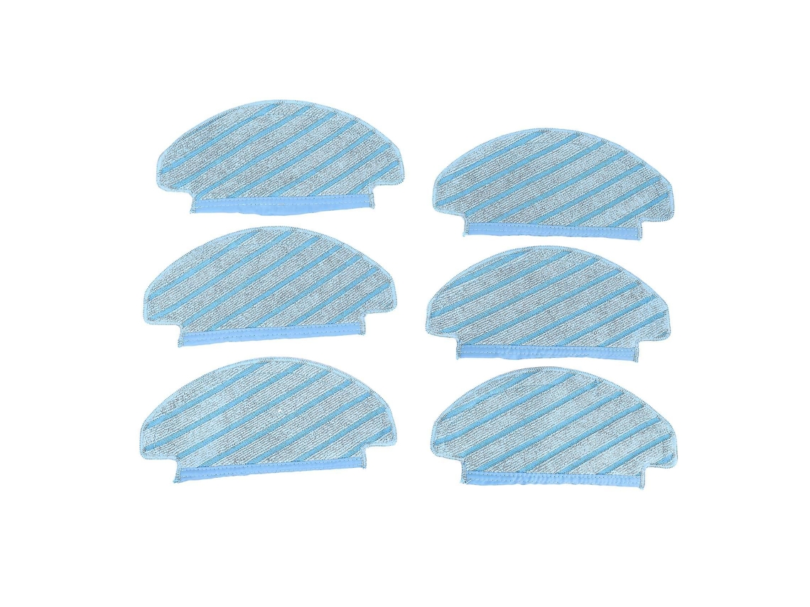 6 toallitas de limpieza compatibles con Ecovacs Deebot Ozmo T8.