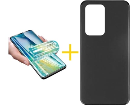 Carcasa + Protector de Pantalla para Xiaomi Poco M4 Pro 5G SKYHE Negro