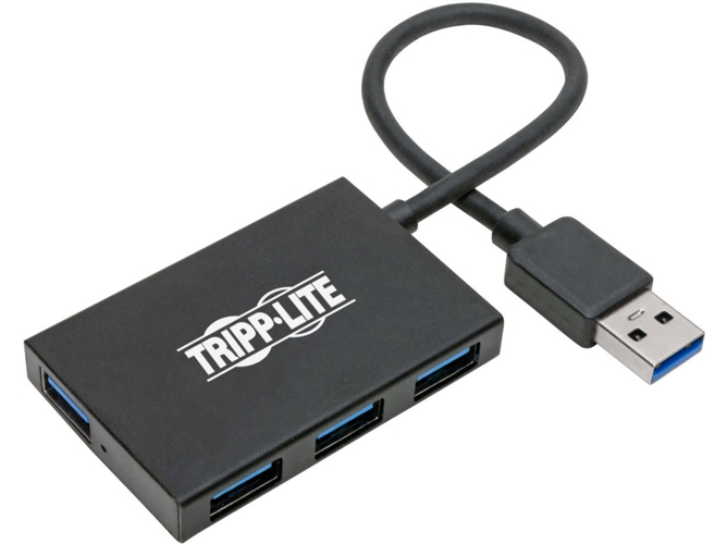Hub TRIPP LITE U360-004-4A-AL (Negro)