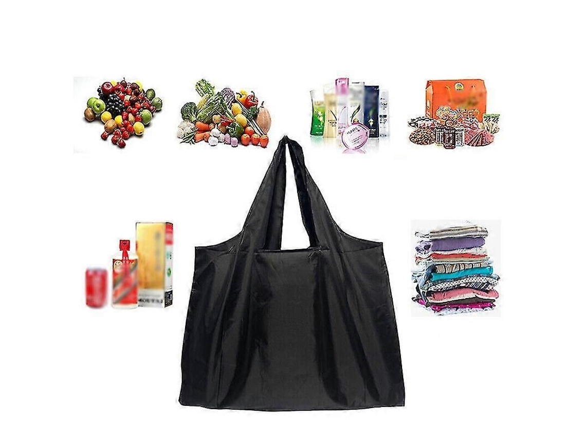 Bolsa de compras reutilizable y plegable para mujer, bolsa ecológica. GOKOCO