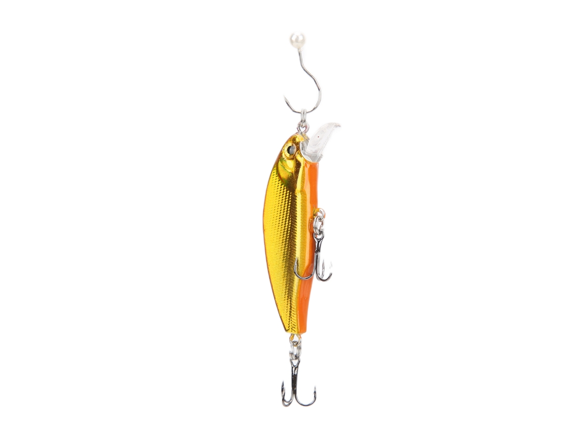 Mini Señuelo De Pesca Minnow Con Ojos 3d, Señuelo De Buceo Profundo Para Agua Dulce Y Salada, Abs Duradero