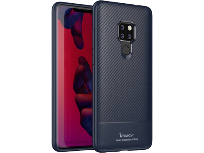 Carcasa Huawei Mate 20 WJS Silicona Azul
