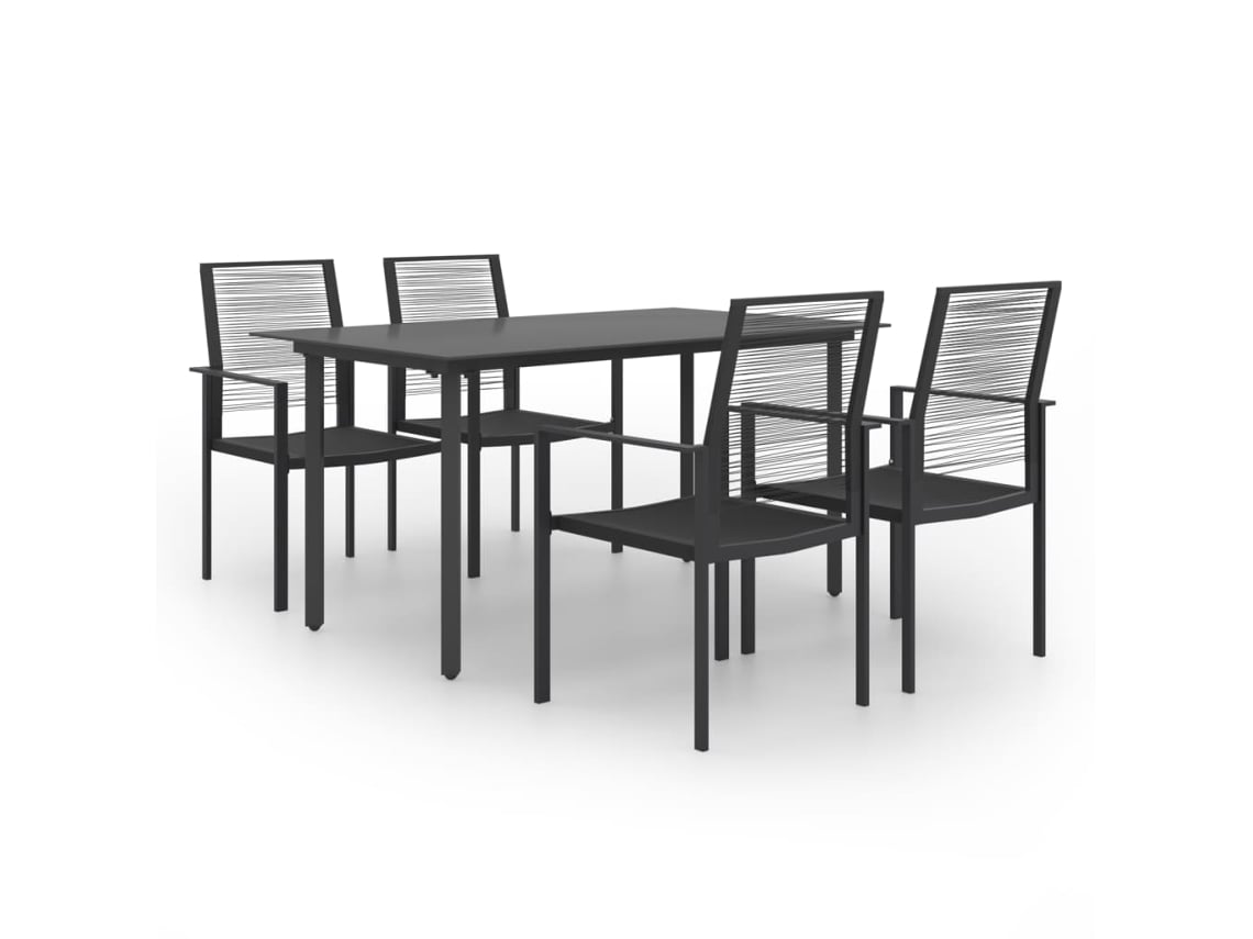 5 Piezas Conjunto De Jantar Para Jardim Dkd Home Decor