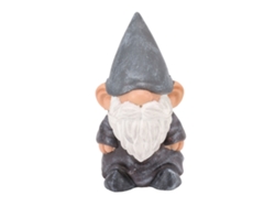 Figura de gnomo de resina de estilo retro para decoración de patio