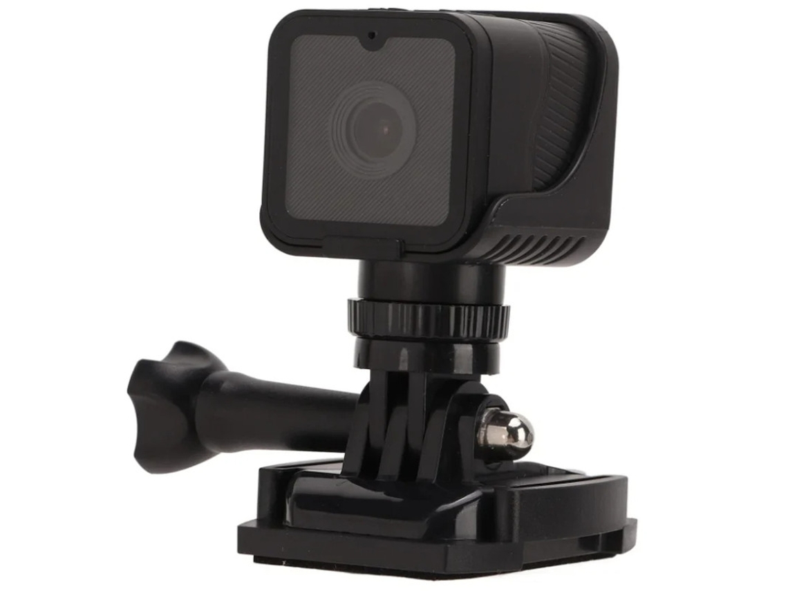 Cámara de acción Wifi Mini cámara deportiva portátil HD 1080p con punto de acceso Wifi y micrófono, batería negra Bestvite