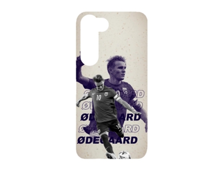 Funda Móvil Oficial Norges Fotballforbund Compostable Base para Samsung Galaxy S23 PHONECASES3D Blanco