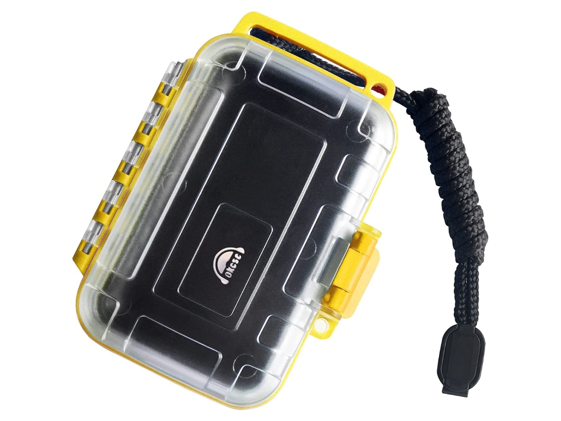 Estuche impermeable y resistente a impactos para auriculares, funda protectora para altavoces inalámbricos y cable. Mdug