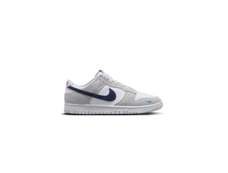 Zapatillas de Mujer NIKE Dunk Low Swoosh Midnight Gris (36.5)