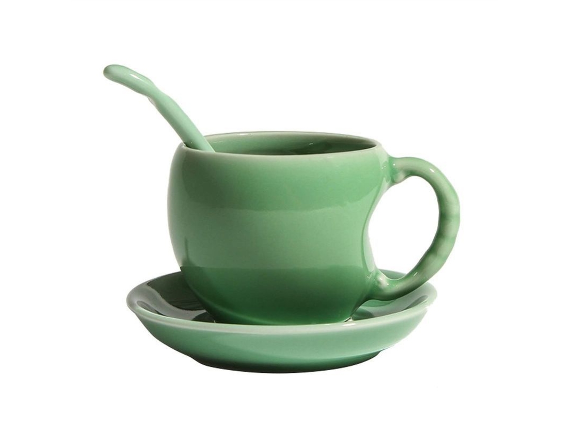 2026da-juego De Tazas Y Platillos De Porcelana Hueso Estilo Europeo Para Café Y Té