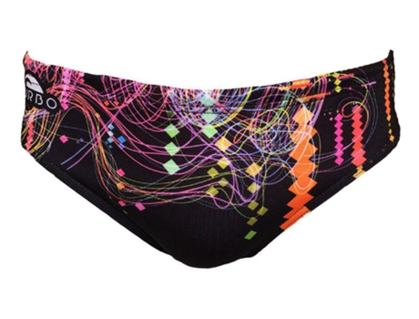 Calzoncillos para Hombre TURBO Technic Multicolor para Natacion (XXXXL)