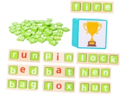 Juego De Rompecabezas De Letras Del Alfabeto Para Niños Pequeños, Juguete Educativo De Madera