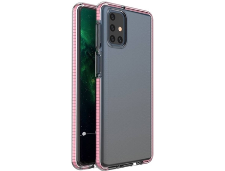 Carcasa Samsung Galaxy M31S LMOBILE Rosa Claro