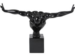 Pieza Decorativa Pequeña Atleta Negra