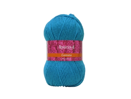 Hilo de La ROSARIOS 4 Cantata 100G Turquesa Claro 11
