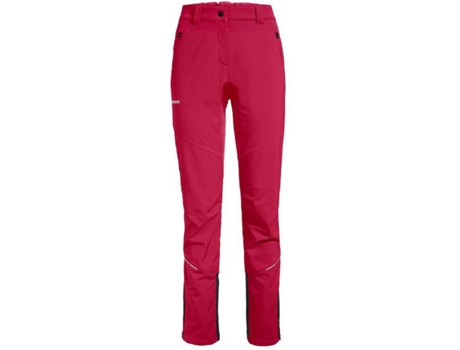 Pantalones para Mujer VAUDE Larice Iii Rojo para Esquí (40)