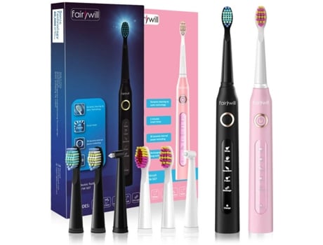 Cepillo de Dientes Eléctrico Elétricas FAIRYWILL FW-507 (2 unidades)
