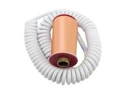Muelle De Alambre Para Máquina Recreativa De Garras Blanca Grande, Resistente A Altas Temperaturas, De Cobre Con Revestimiento De Pp.