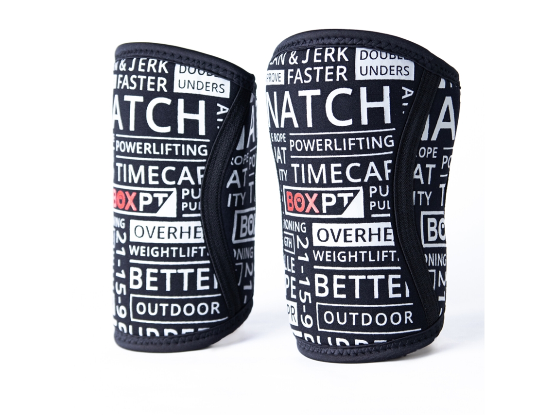 Rodilleras Snatch S BOXPT EQUIPMENT de 7 mm